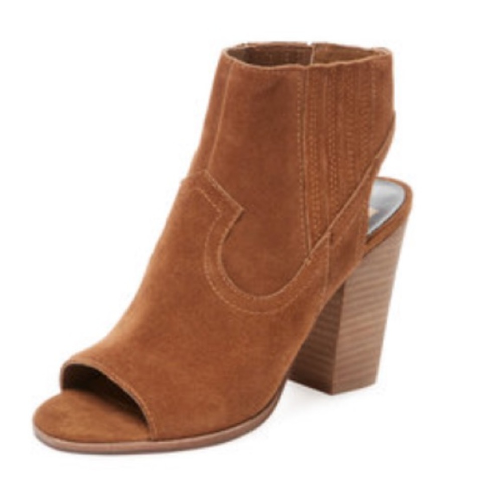 Dolce Vita Pike Suede Peep-Toe Bootie