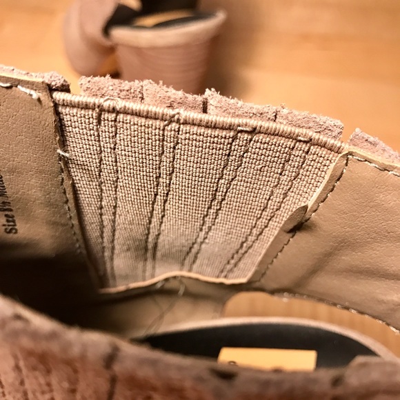 Dolce Vita Pike Suede Peep-Toe Bootie - Picture 5 of 7