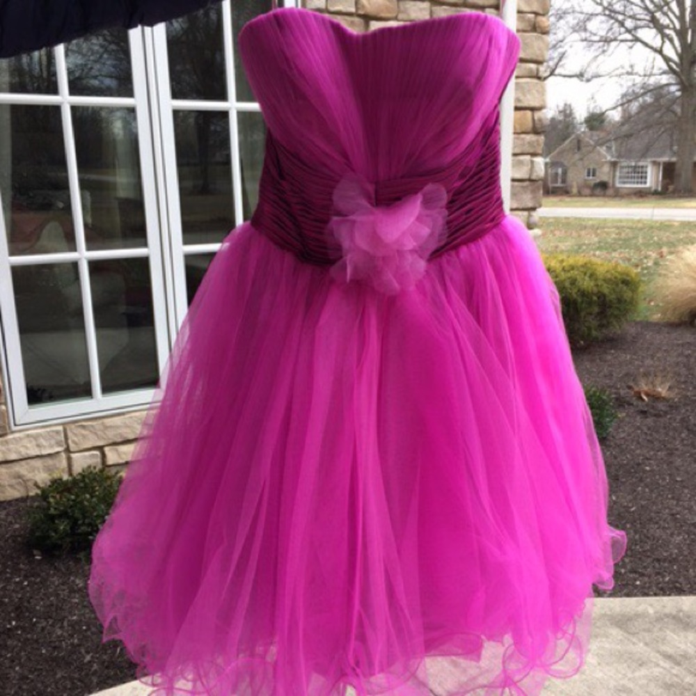 Blush Prom Dress - Picture 2 of 4