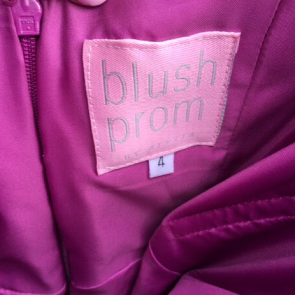 Blush Prom Dress - Picture 3 of 4