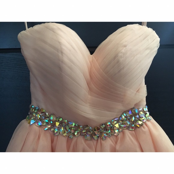 D' Royal Bride Strapless Dress - Picture 2 of 4