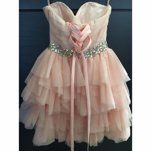 D' Royal Bride Strapless Dress - Picture 3 of 4