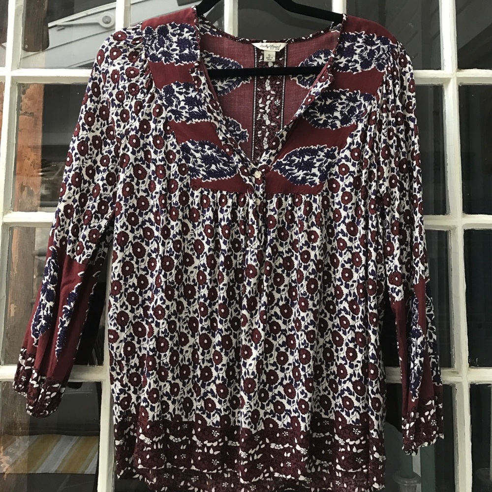 Lucky Brand Peasant Shirt