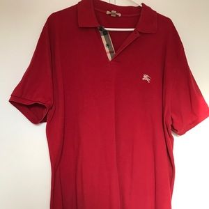 Burberry Check Polo - Men