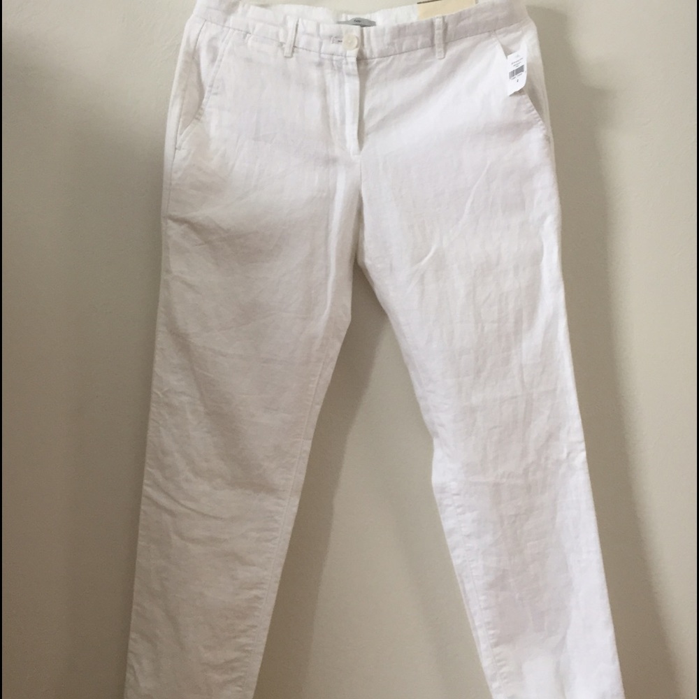 Gap, Broken-In Straight Khakis- white. Brand New!