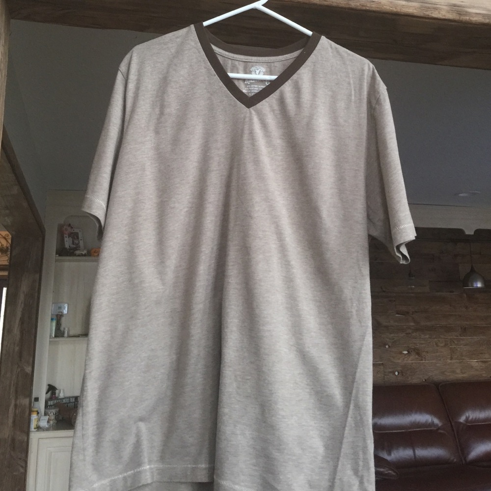 Men's V Neck T Shirt