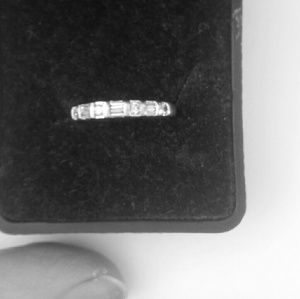 Platinum Diamond wedding band