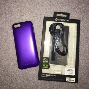 Charging phone case