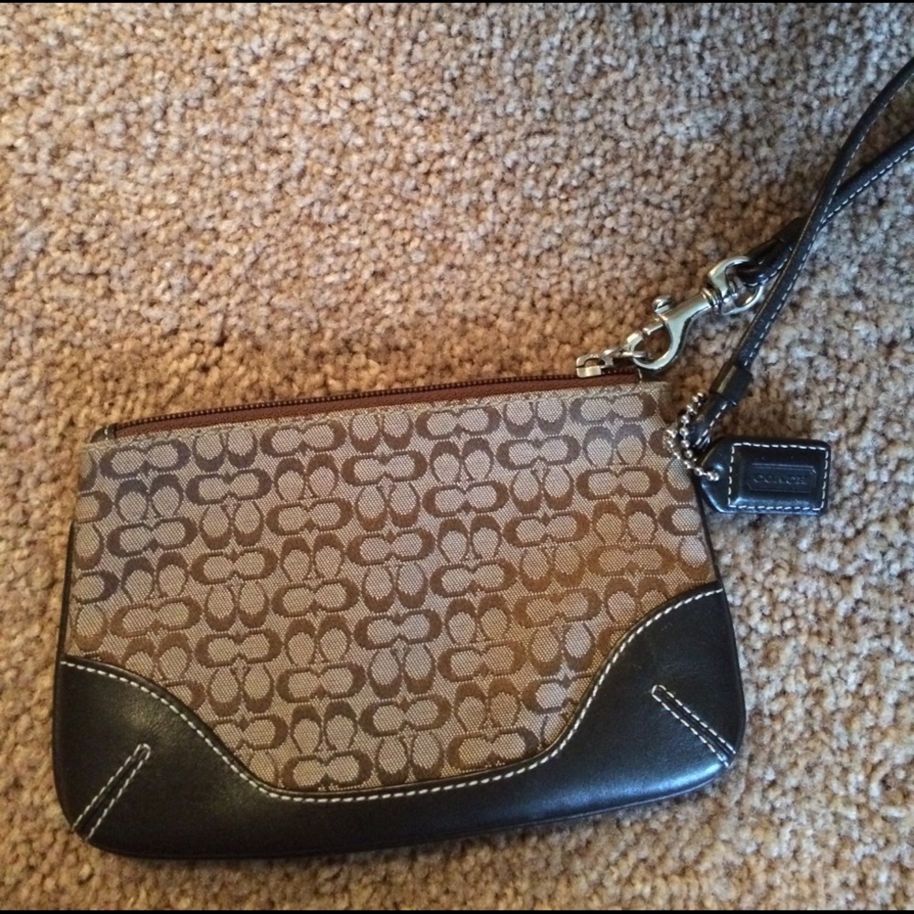 Coach wristlet