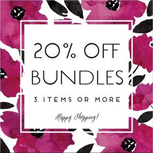 20% Off Bundles!