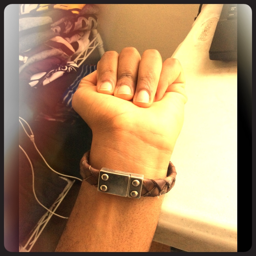 Leather Wrist Band