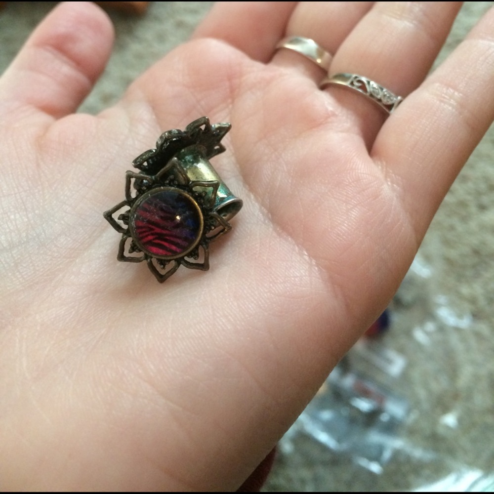 Multi colored lotus gauges