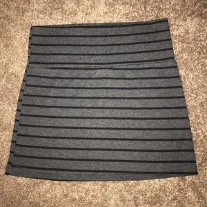 High wasted mini skirt