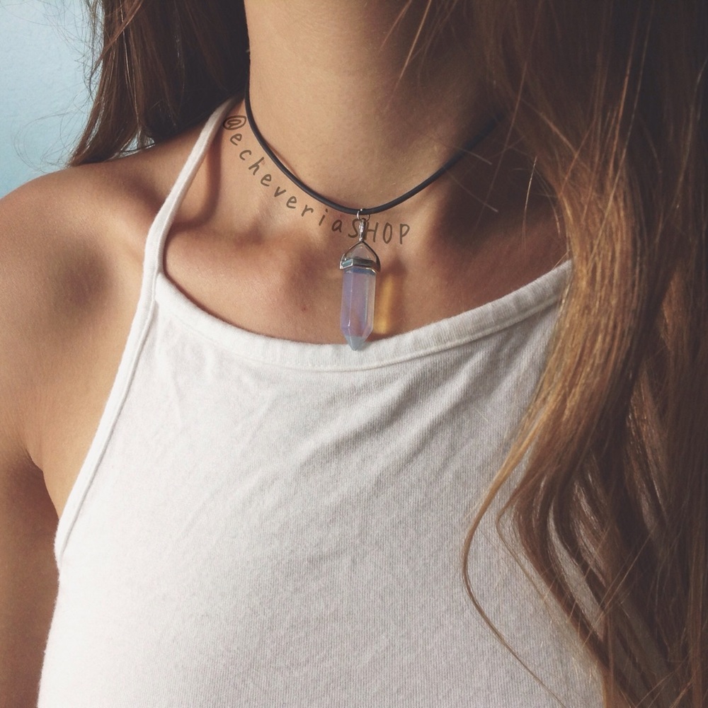 Opal Quartz Choker