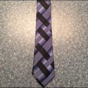 Blue and black Croft and Barrow tie