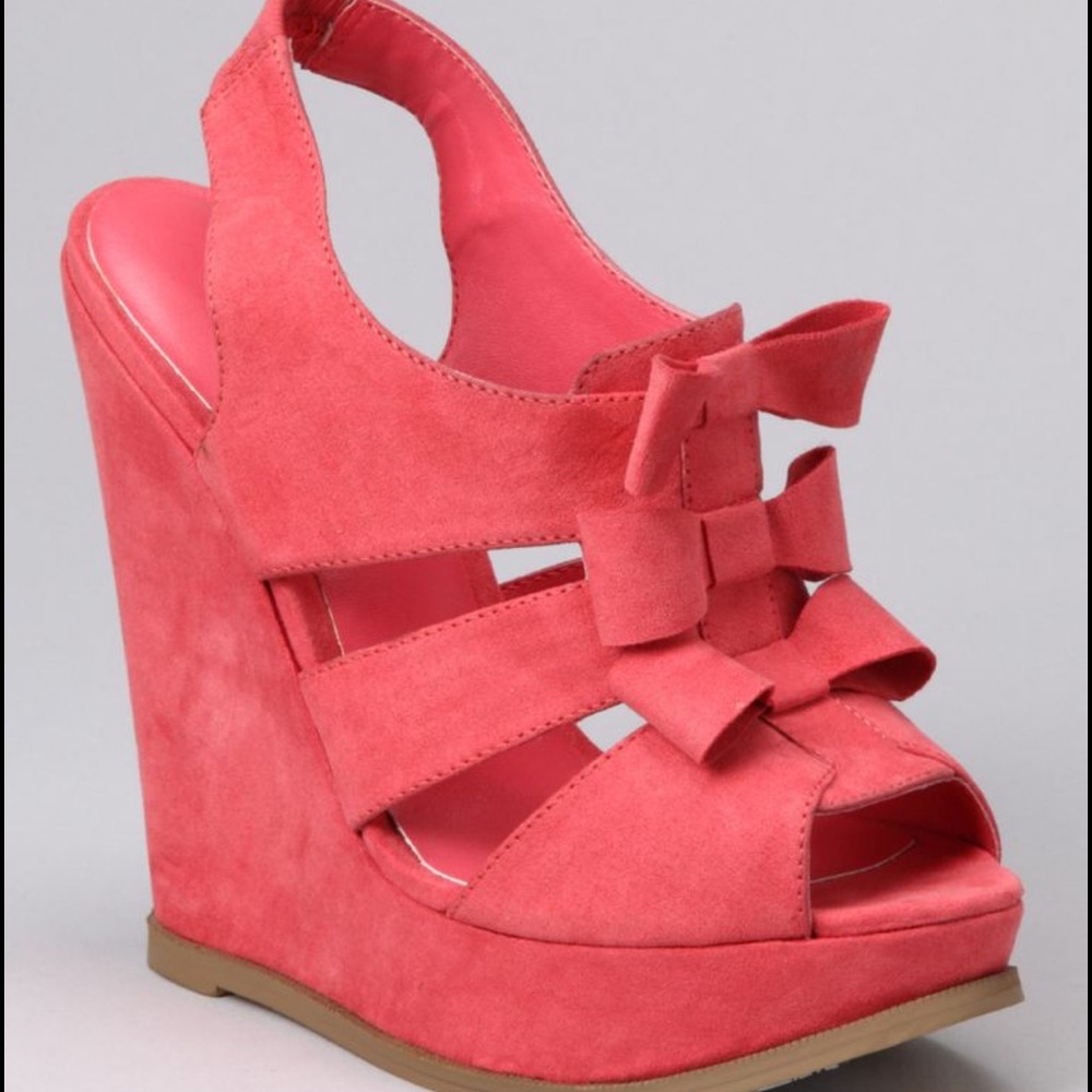 Peep Toe Wedges