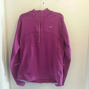 Nike dri fit zip up hoodie