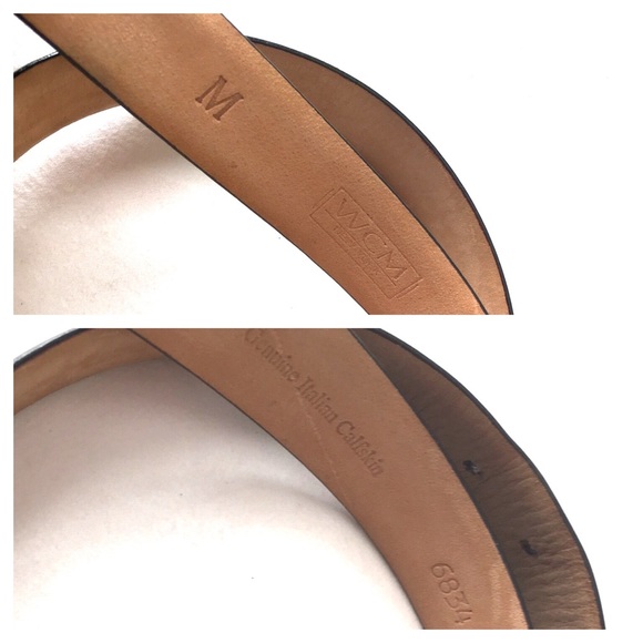 {WCM New York} Italian Calfskin Belt