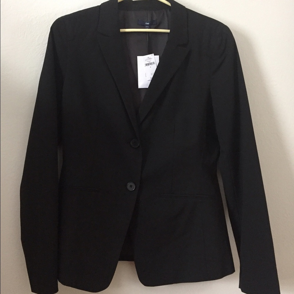 GAP, Black Blazer, never worn. Super cute!