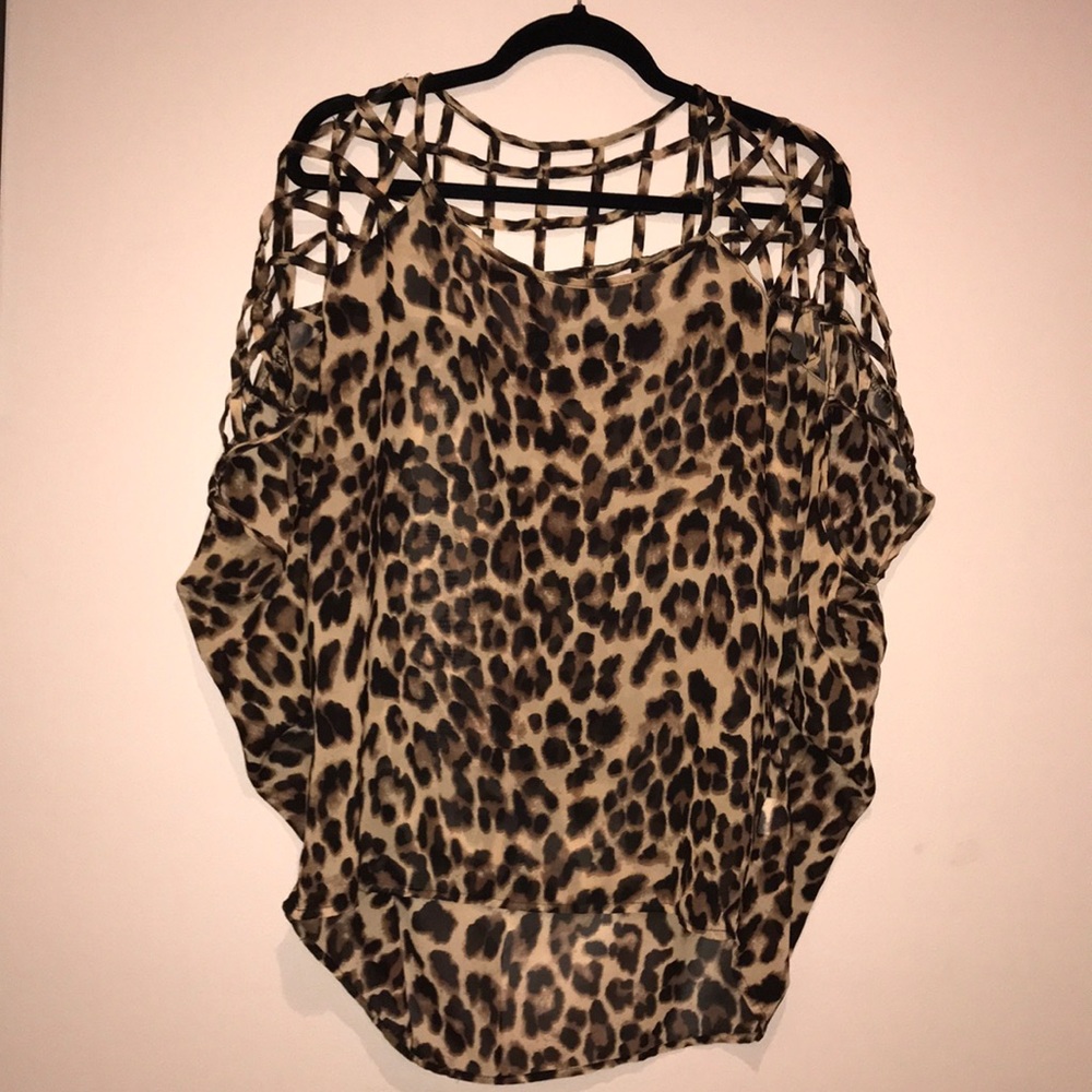 Leopard Blouse