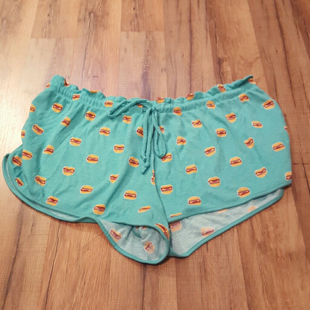 Comfortable Cheeseburger Sleep Shorts