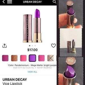Urban Decay Lipstick without box