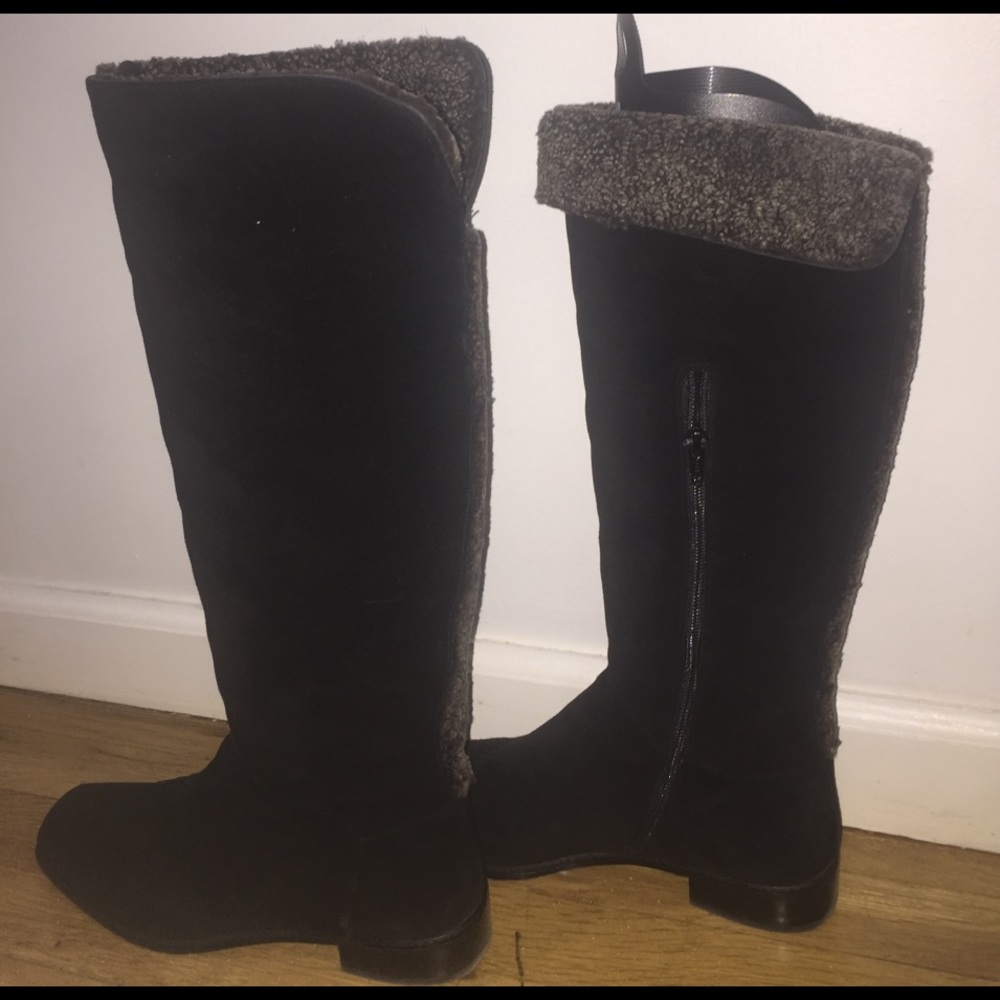Stuart Weitzman Suede Winter Boots