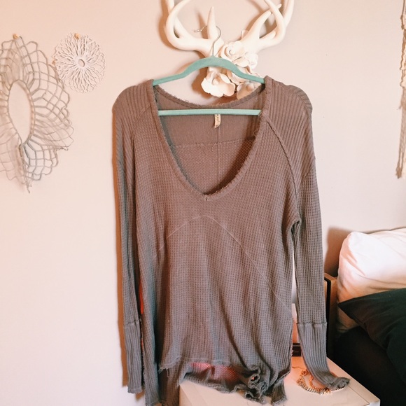 Free People Tops - Free people waffle top