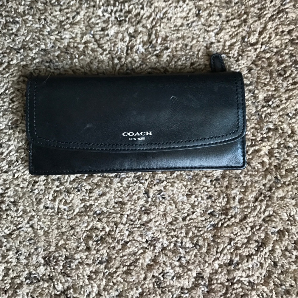 Authentic Leather Coach Wallet
