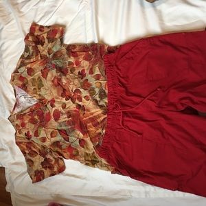 Women's scrub set - Crest and Cherokee