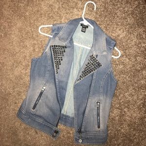Denim vest