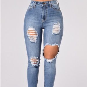 Fashion Nova Jeans.