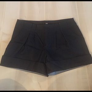 Mossimo indigo shorts.  Size 6