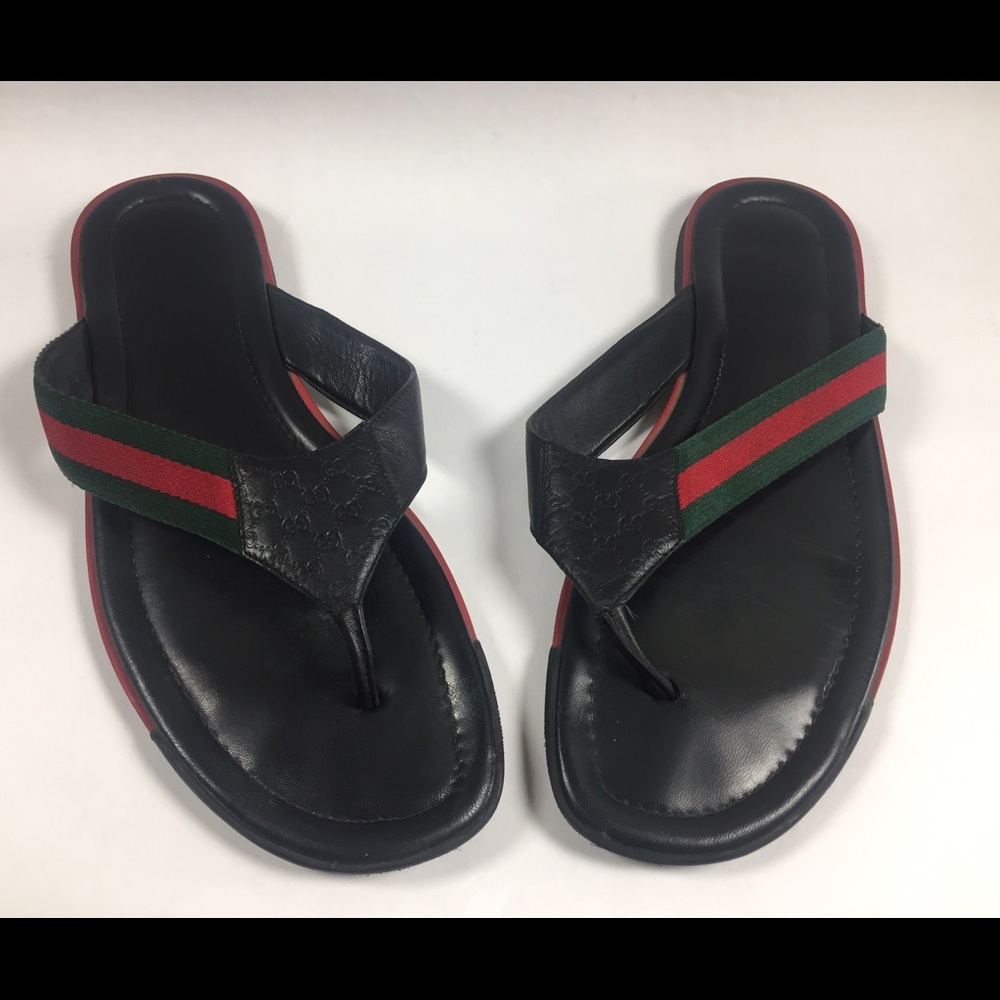 Gucci Leather thong