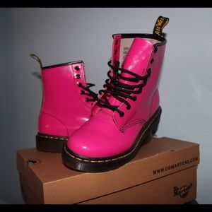 Patent Leather Pink Dr. Martens (AirWair)