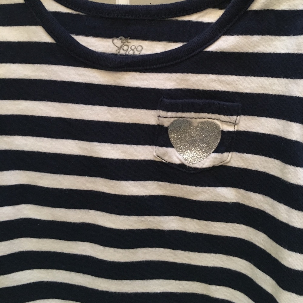 🔴SOLD🔴 Children's Place Stripe Shirt w/ Jegging - Picture 2 of 3