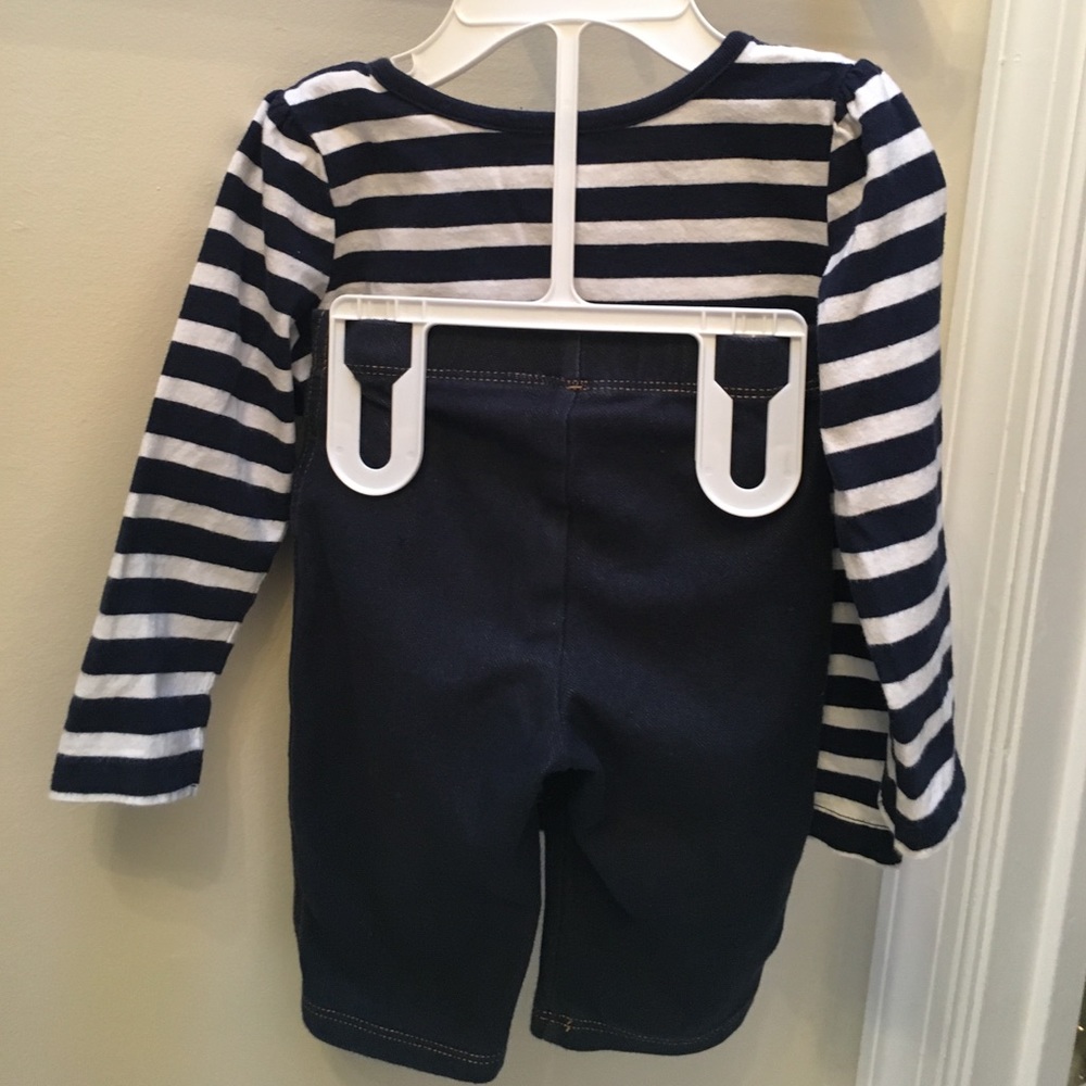 🔴SOLD🔴 Children's Place Stripe Shirt w/ Jegging - Picture 3 of 3