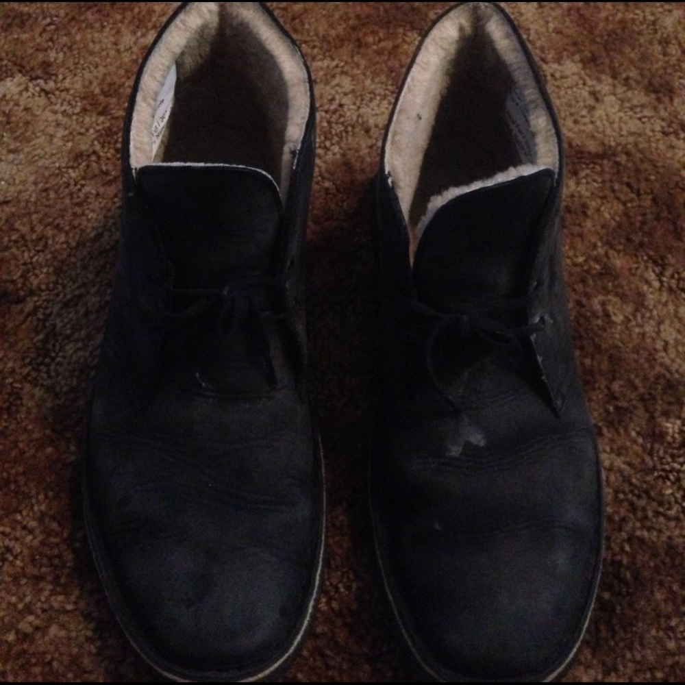 Clark Original Fur lined boots