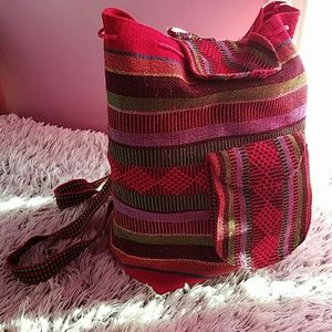 Hand woven back sack.  (NWOT)