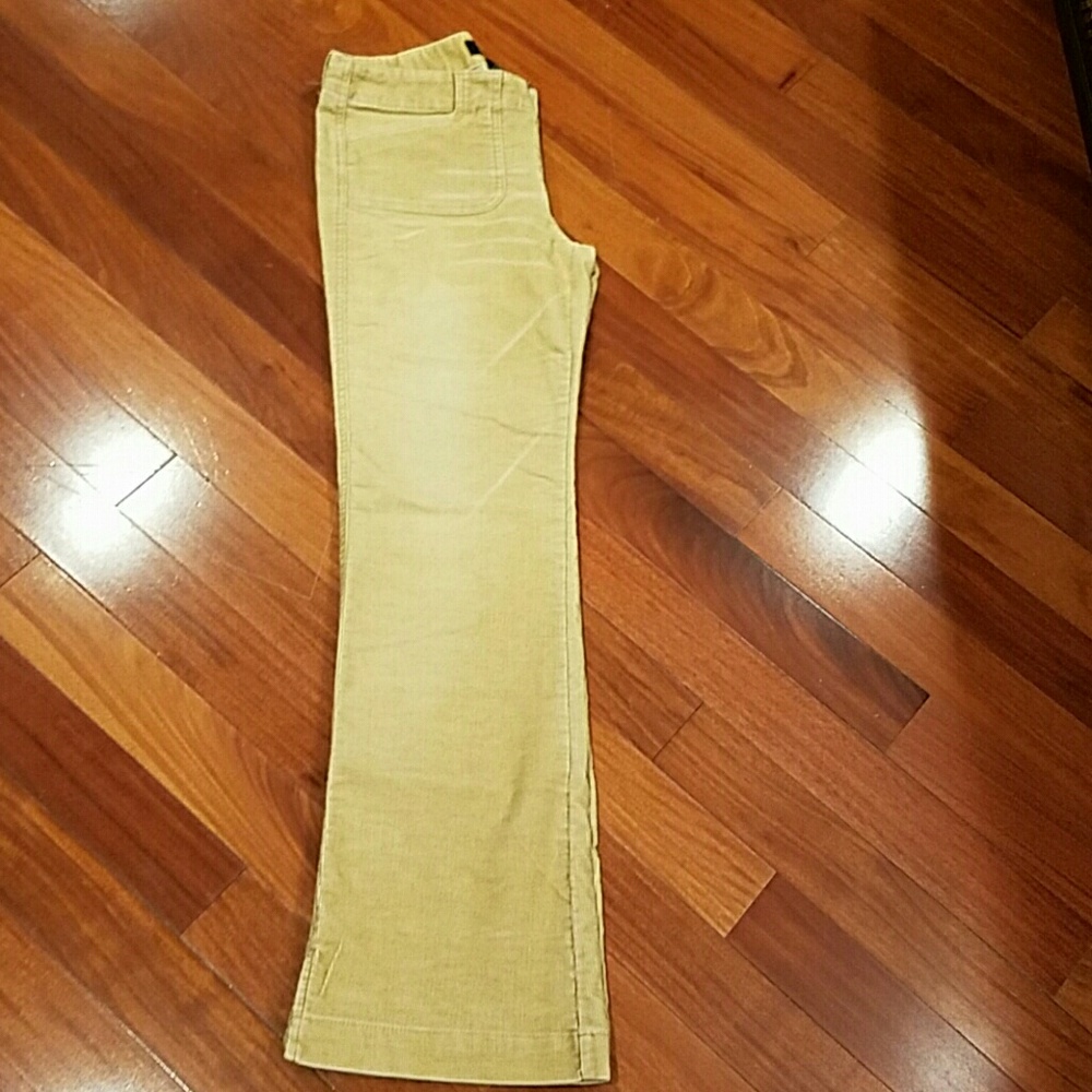 EXPRESS TAN CORDUROY PANTS 5/6