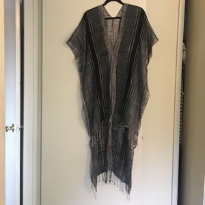 Free people poncho