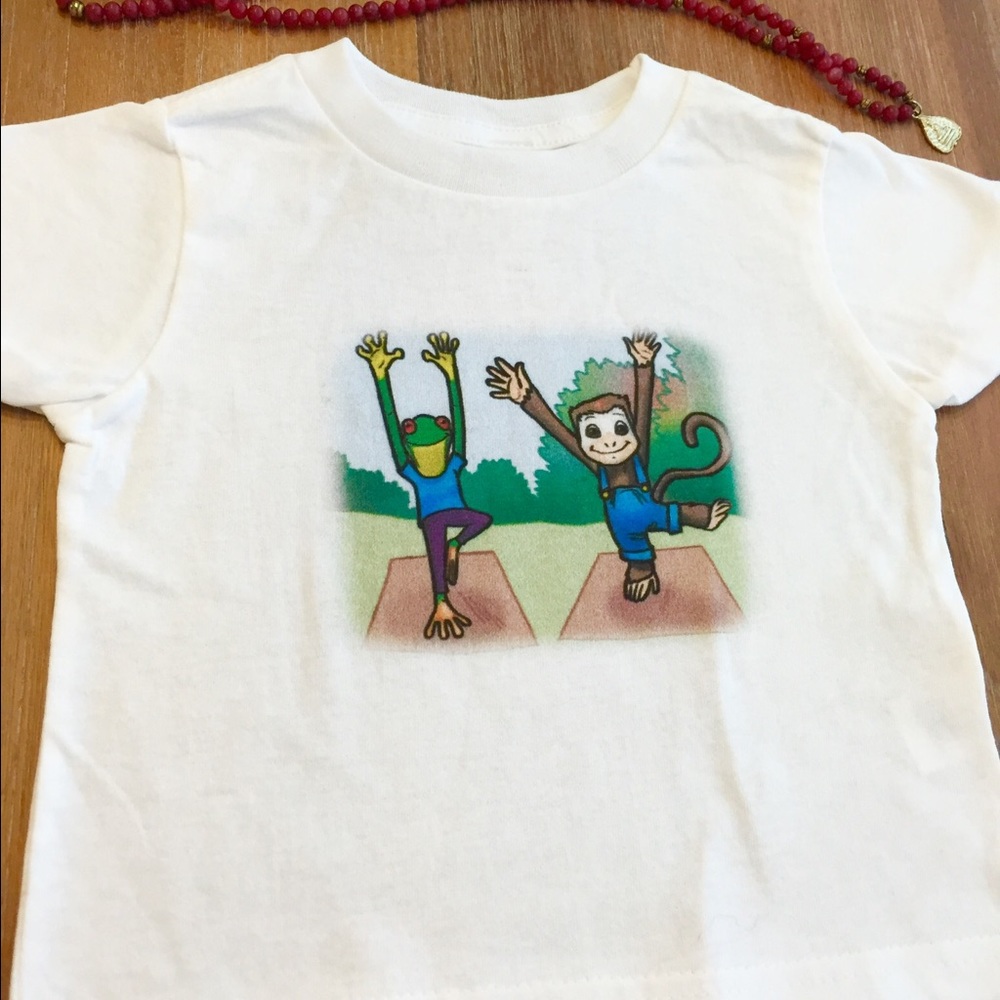 Kid's Animal Character Tees 💖🐸🐵💖