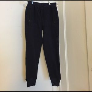 BDG Men's Navy Blue Fleece Jogger Urban Outfitters BDG Men's Navy Blue Fleece Jogger Urban Outfitters