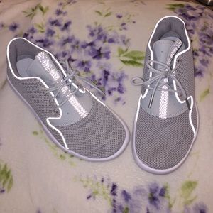 Gray Jordan Shoes