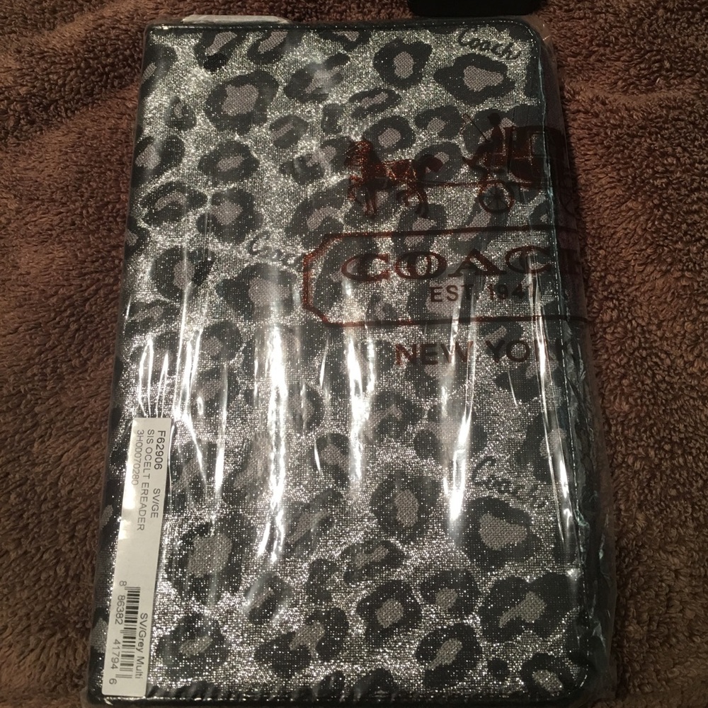 Coach ocelt ereader case.
