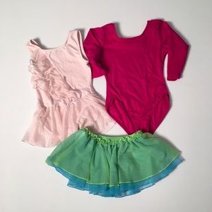 Two little girls Leotards