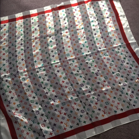 Louis Vuitton Accessories - Authentic Louis Vuitton square scarf