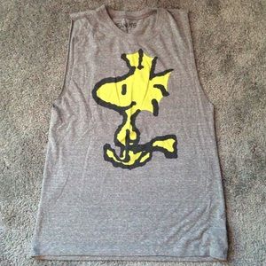 Peanuts Woodstock muscle tee