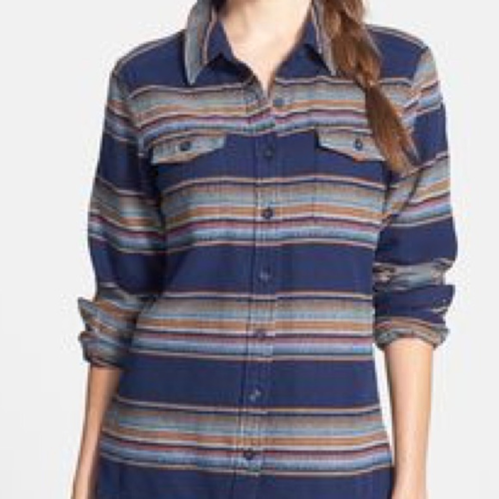 Patagonia fjord flannel gaucho stripe