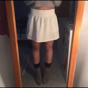 3x1 NYC white corduroy skirt